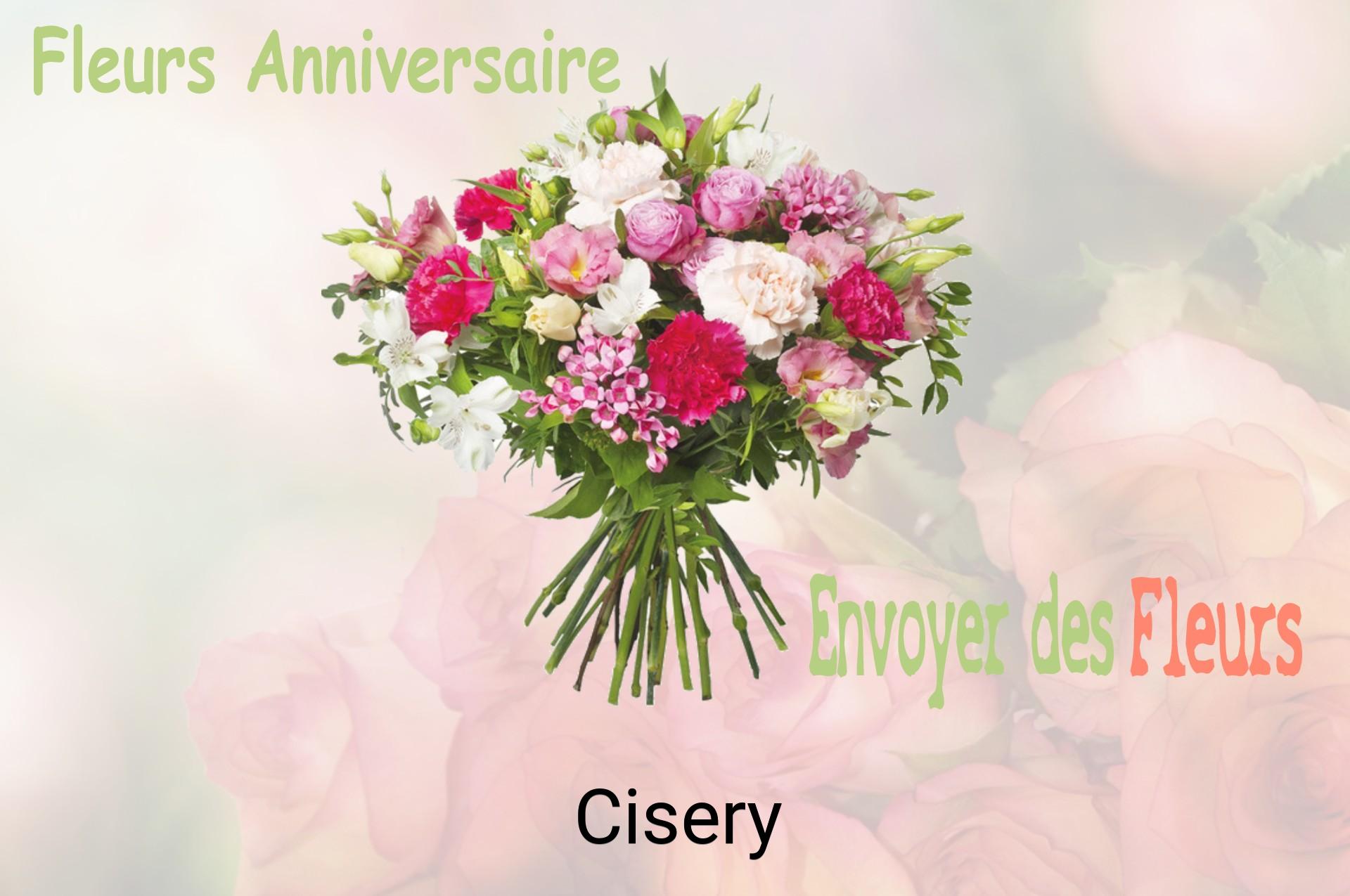 Bouquet de fleurs d’anniversaire livré à Cisery